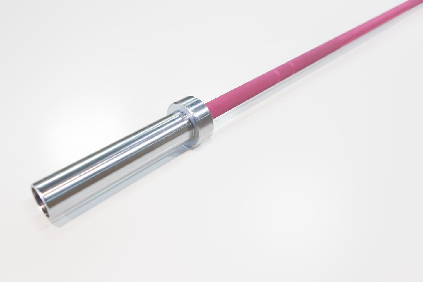 Shorty Bar Barbell Pink and Silver