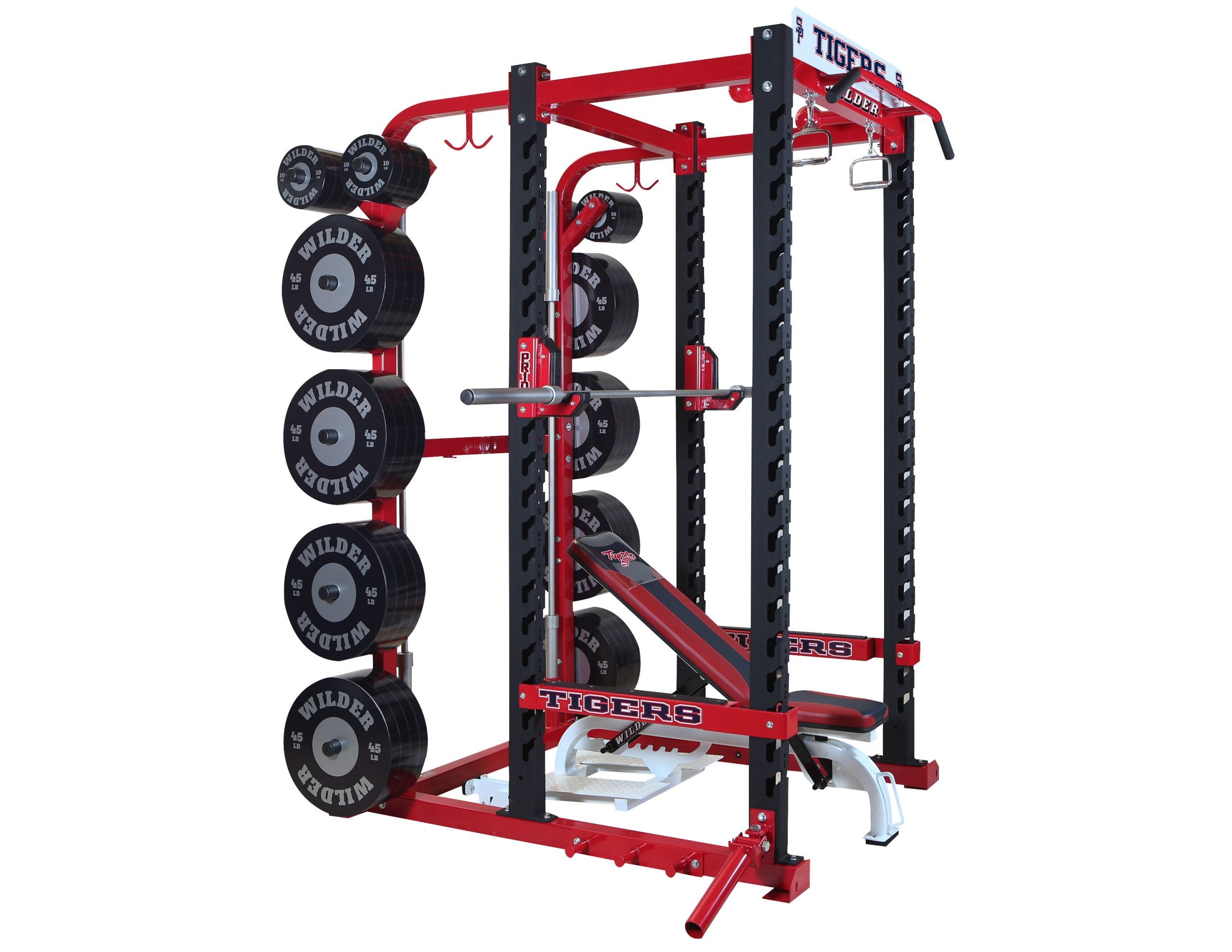 Pro Series Full Rack FW-025 – Solid Bar Fitness