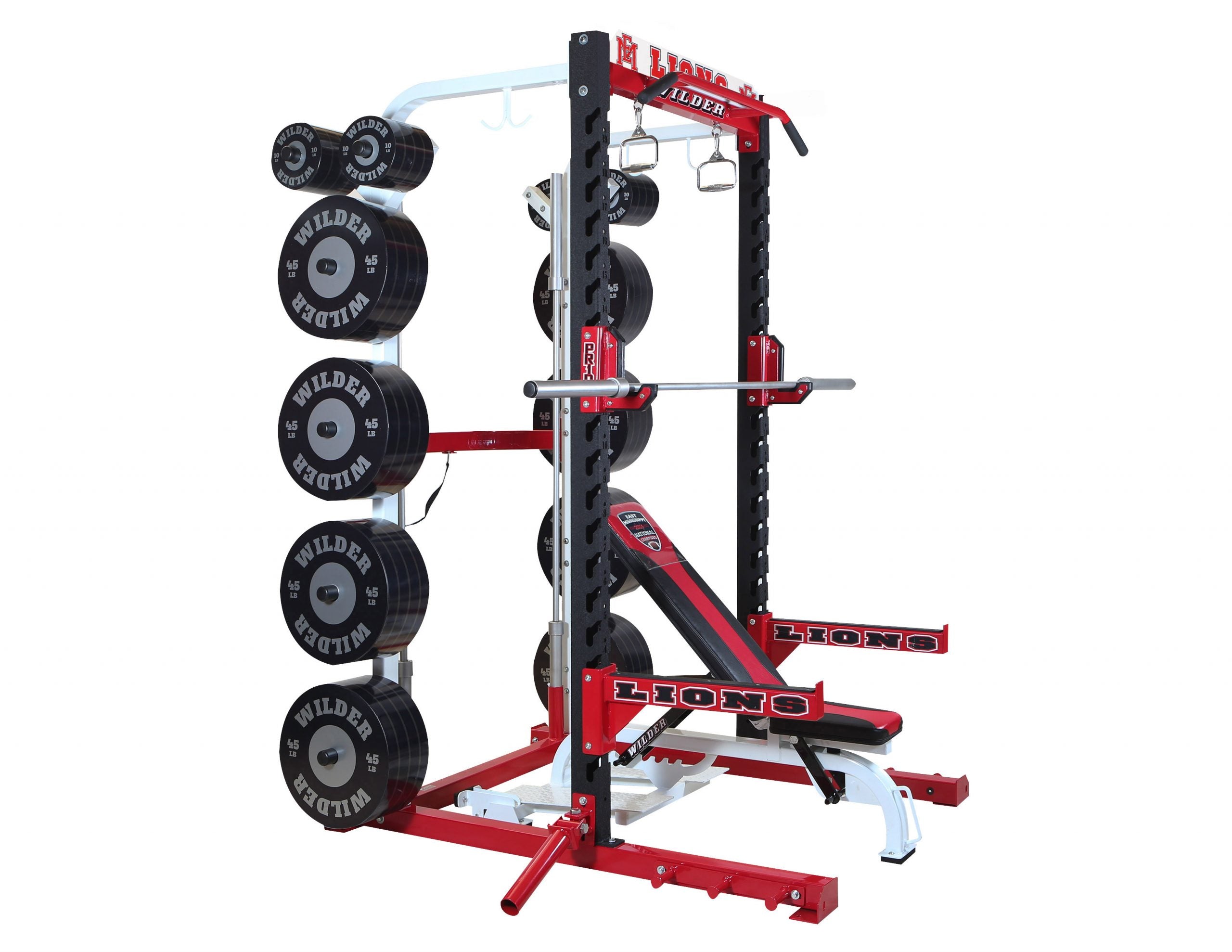 Pro Series half Rack FW-026 – Solid Bar Fitness