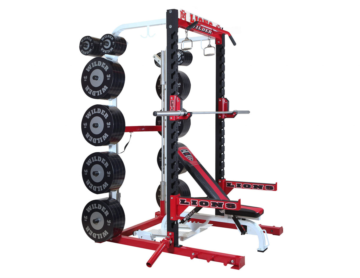 Perth Half Rack Pro Series half Rack FW-026 – Solid Bar Fitness
